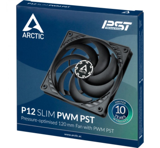Arctic Кулер до корпусу Arctic P12 Slim PWM PST (ACFAN00187A)