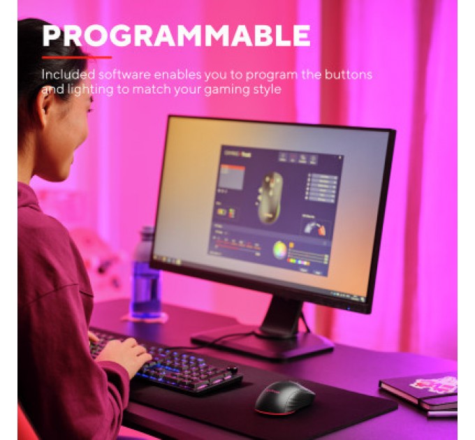 Trust Мишка Trust GXT 926 Redex II Wireless/USB-A/USB-C Black (25126)