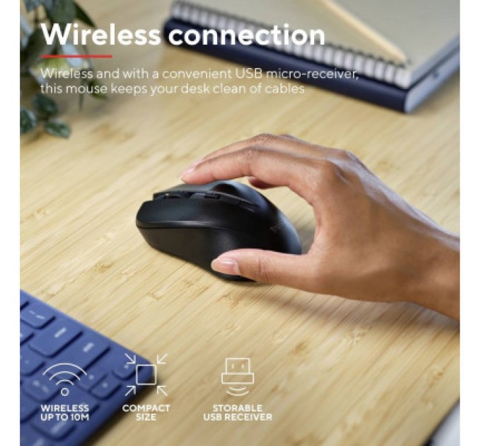 Trust Мишка Trust Mydo Silent Wireless Black (25084)