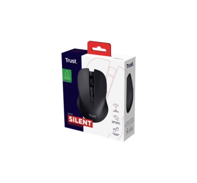 Trust Мишка Trust Mydo Silent Wireless Black (25084)