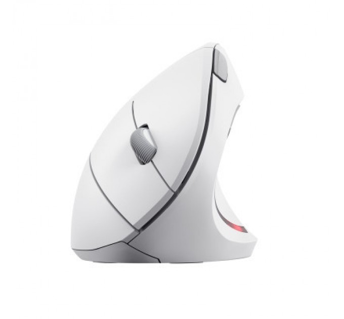 Trust Мишка Trust Verto Ergonomic Wireless White (25132)