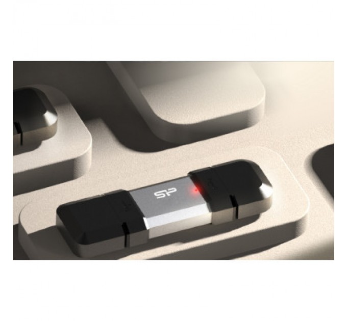 Silicon Power USB флеш накопичувач Silicon Power USB 64G SILICON POWER usb3.2+TypeC Mobile C51 (SP064GBUC3C51V1S)