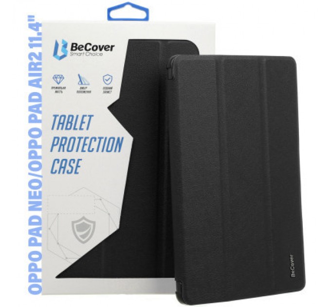 BeCover Чохол до планшета BeCover Smart Case Oppo Pad Neo (OPD2302)/ Oppo Pad Air2 11.4" Black (710741)
