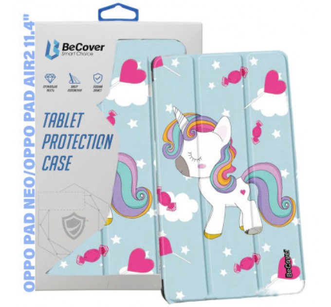 BeCover Чохол до планшета BeCover Smart Case Oppo Pad Neo (OPD2302)/ Oppo Pad Air2 11.4" Unicorn (710987)