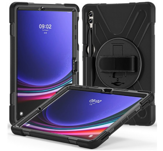 BeCover Чохол до планшета BeCover Heavy Duty Case Samsung Galaxy Tab S9 Plus (SM-X810/SM-X816)/S9 FE Plus (SM-X610/SM-X616) 12.4" (710445)