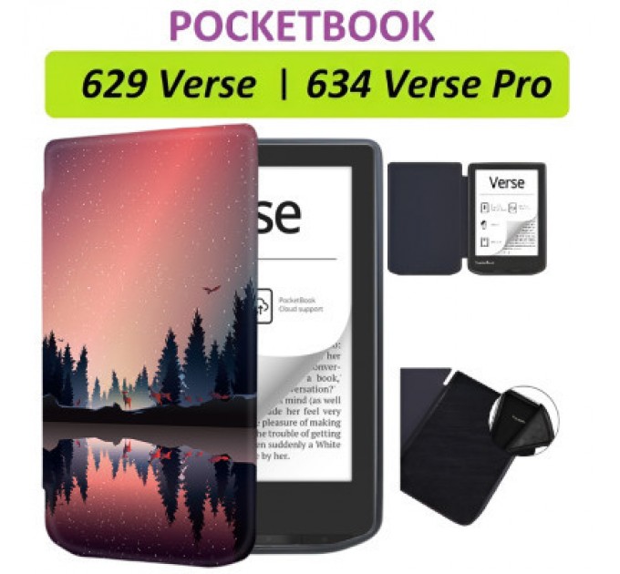 BeCover Чохол до електронної книги BeCover Smart Case PocketBook 629 Verse / 634 Verse Pro 6" Dusk (710976)