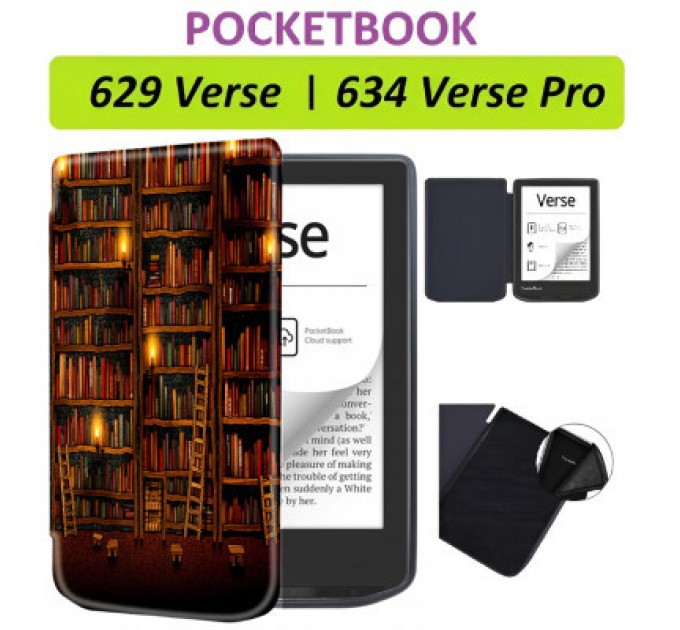 BeCover Чохол до електронної книги BeCover Smart Case PocketBook 629 Verse / 634 Verse Pro 6" Library (710974)