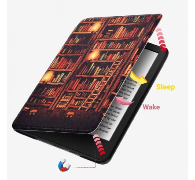BeCover Чохол до електронної книги BeCover Smart Case PocketBook 629 Verse / 634 Verse Pro 6" Library (710974)