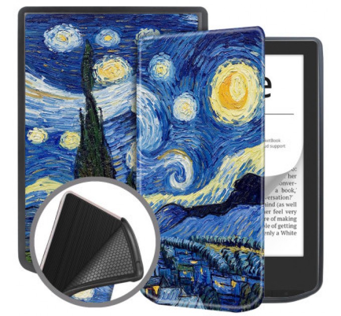 BeCover Чохол до електронної книги BeCover Smart Case PocketBook 629 Verse / 634 Verse Pro 6" Night (710980)