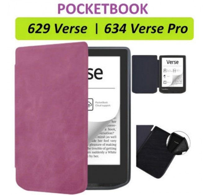 BeCover Чохол до електронної книги BeCover Smart Case PocketBook 629 Verse / 634 Verse Pro 6" Purple (710978)