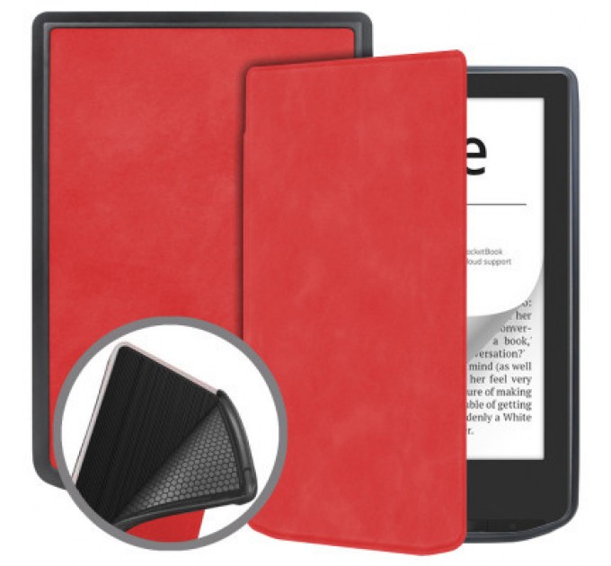 BeCover Чохол до електронної книги BeCover Smart Case PocketBook 629 Verse / 634 Verse Pro 6" Red (710979)