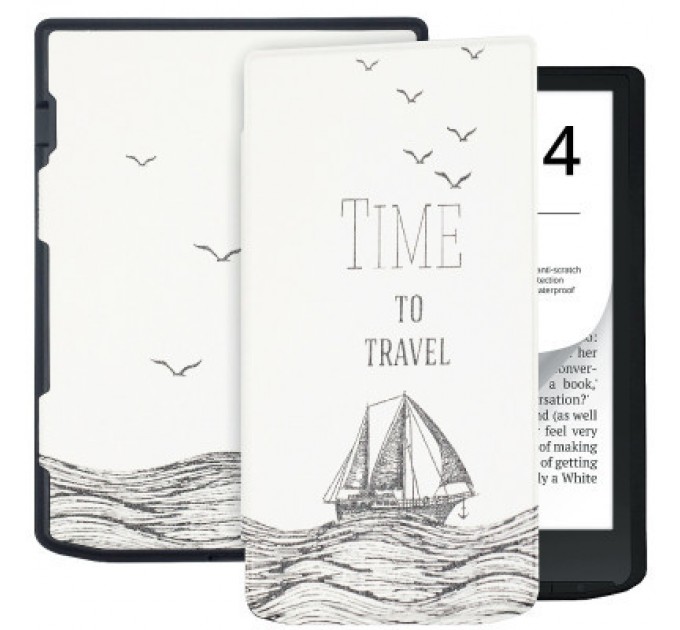 BeCover Чохол до електронної книги BeCover Smart Case PocketBook 629 Verse / 634 Verse Pro 6" Time To Travel (710982)