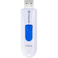 USB флеш накопичувач Transcend 512GB JetFlash 790 White USB 3.1 (TS512GJF790W)
