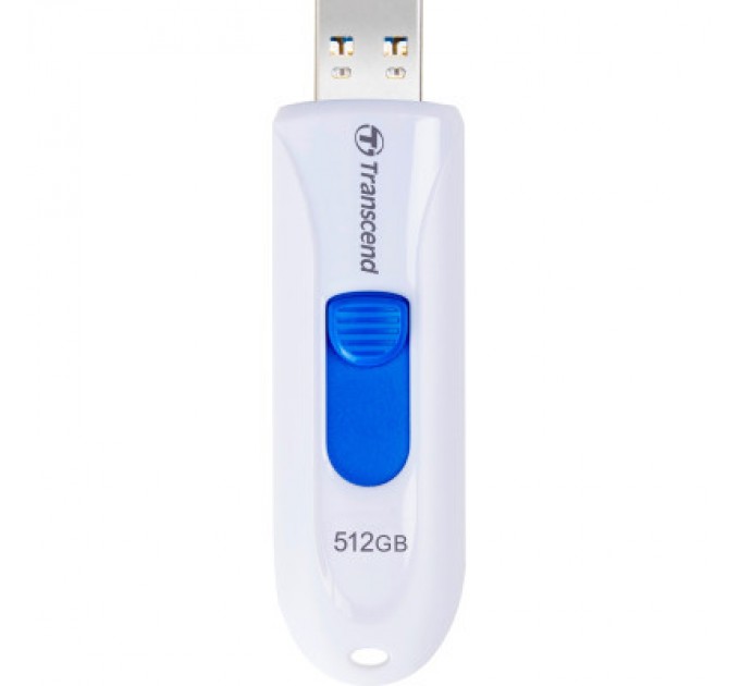 Transcend USB флеш накопичувач Transcend 512GB JetFlash 790 White USB 3.1 (TS512GJF790W)