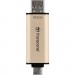 Transcend USB флеш накопичувач Transcend 512GB JetFlash 930C Gold-Black USB 3.2/Type-C (TS512GJF930C)