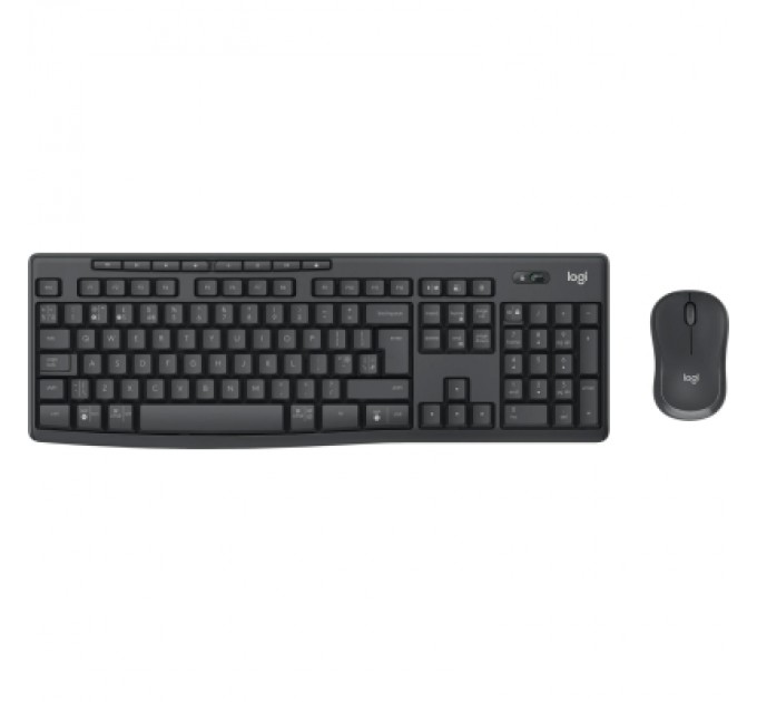 Logitech Комплект Logitech MK370 for Business Wireless UA Black (920-012077)