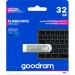 Goodram USB флеш накопичувач Goodram 32GB UNO3 Steel USB 3.2 (UNO3-0320S0R11)