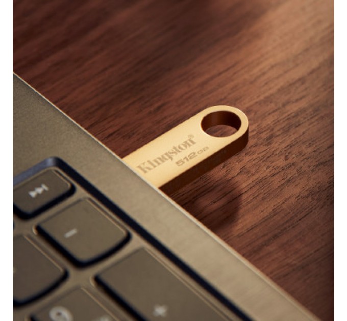 Kingston USB флеш накопичувач Kingston 512GB DataTraveler SE9 G3 Gold USB 3.2 (DTSE9G3/512GB)