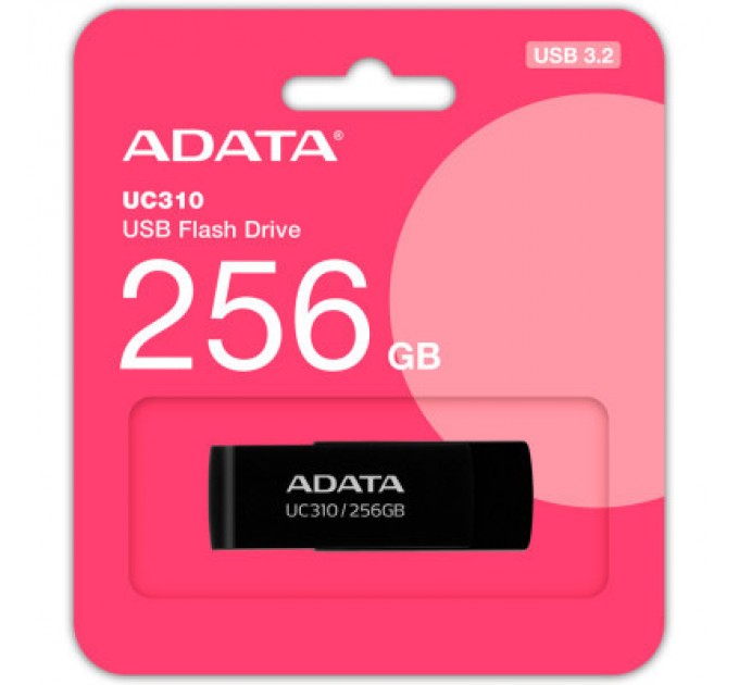 ADATA USB флеш накопичувач ADATA 256GB UC310 Black USB 3.0 (UC310-256G-RBK)