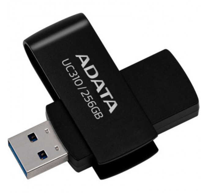 ADATA USB флеш накопичувач ADATA 256GB UC310 Black USB 3.0 (UC310-256G-RBK)