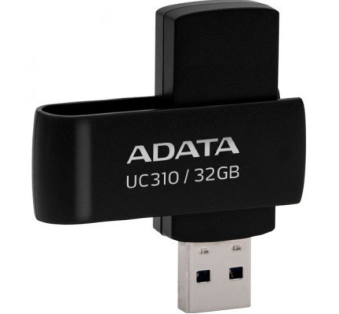 ADATA USB флеш накопичувач ADATA 32GB UC310 Black USB 3.0 (UC310-32G-RBK)