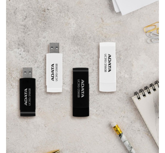 ADATA USB флеш накопичувач ADATA 32GB UC310 Black USB 3.0 (UC310-32G-RBK)