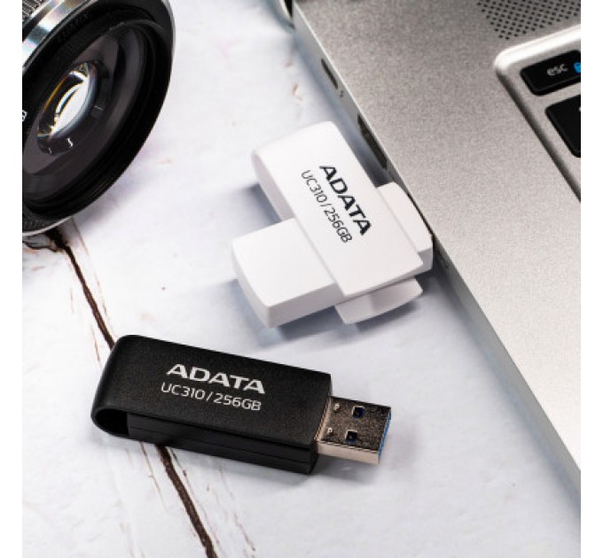 ADATA USB флеш накопичувач ADATA 32GB UC310 Black USB 3.0 (UC310-32G-RBK)