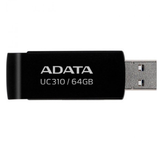 ADATA USB флеш накопичувач ADATA 64GB UC310 Black USB 3.0 (UC310-64G-RBK)