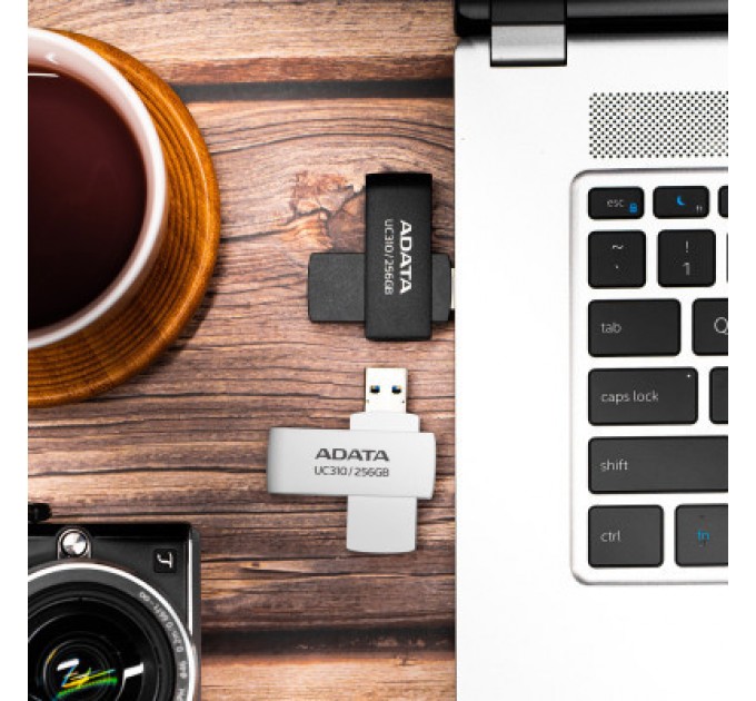 ADATA USB флеш накопичувач ADATA 64GB UC310 Black USB 3.0 (UC310-64G-RBK)