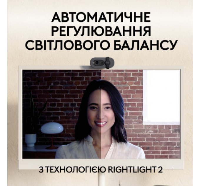 Logitech Веб-камера Logitech Brio 105 Full HD 1080p Graphite (960-001592)