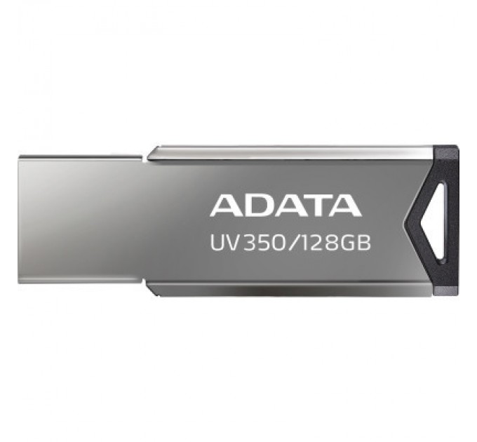 ADATA USB флеш накопичувач ADATA 128GB UV350 Metallic USB 3.1 (AUV350-128G-RBK)