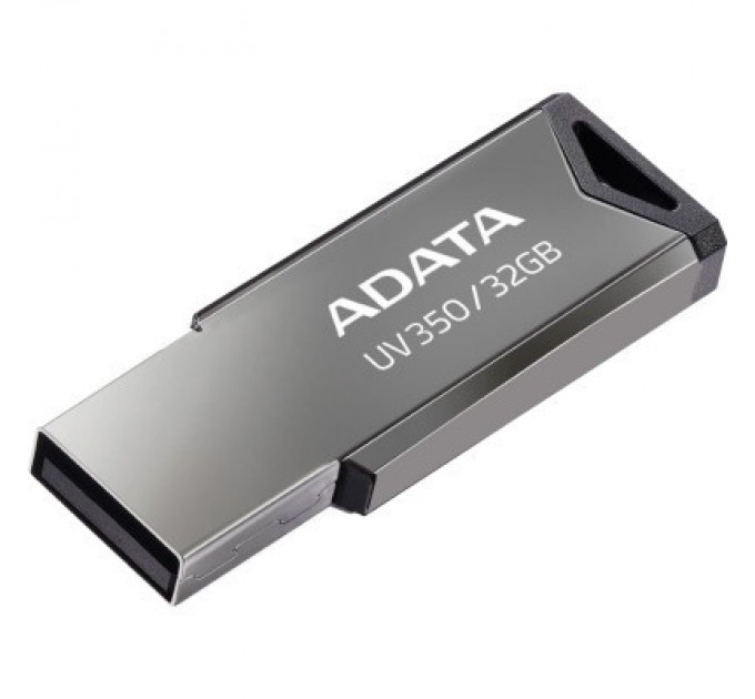 ADATA USB флеш накопичувач ADATA 32GB UV350 Metallic USB 3.2 (AUV350-32G-RBK)