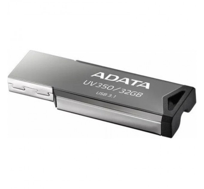 ADATA USB флеш накопичувач ADATA 32GB UV350 Metallic USB 3.2 (AUV350-32G-RBK)