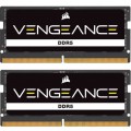 Corsair Модуль пам'яті для ноутбука SoDIMM DDR5 16GB (2x8GB) 4800 MHz Vengeance Corsair (CMSX16GX5M2A4800C40)