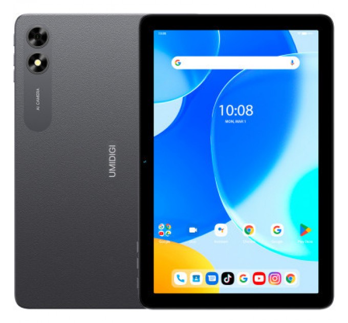 Umidigi Планшет Umidigi G3 Tab Ultra (MT13) 10.1" 8/128GB LTE, Grey (6973553523873)
