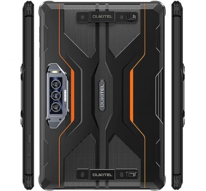 OUKITEL Планшет OUKITEL RT8 6/256GB Dual Sim Black-Orange (6931940747448)