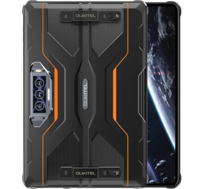 OUKITEL Планшет OUKITEL RT8 6/256GB Dual Sim Black-Orange (6931940747448)