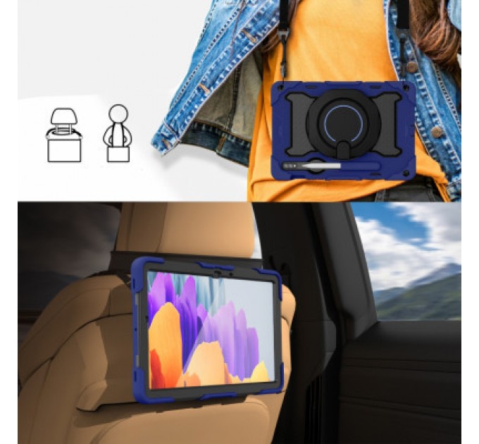 BeCover Чохол до планшета BeCover Samsung Galaxy Tab S9 (SM-X710/SM-X716)/S9 FE (SM-X510/SM-X516B) 11.0" Blue (710766)