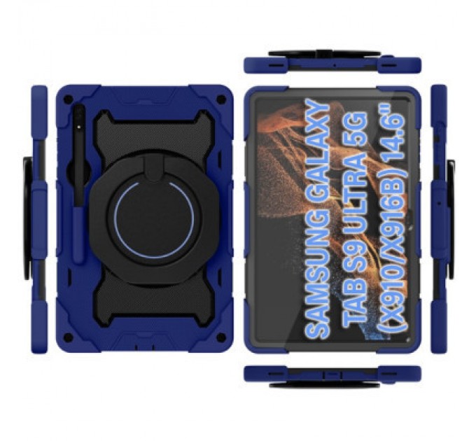BeCover Чохол до планшета BeCover Samsung Galaxy Tab S9 Ultra 5G (SM-X910/SM-X916B) 14.6" Blue (710768)
