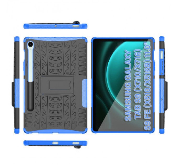 BeCover Чохол до планшета BeCover Samsung Galaxy Tab S9 (SM-X710/SM-X716)/S9 FE (SM-X510/SM-X516B) 11.0" Blue (710762)