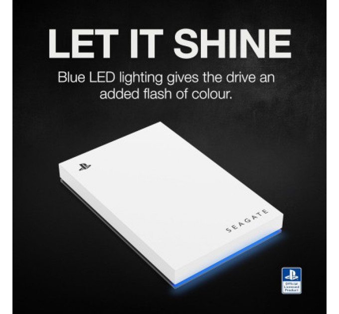 Seagate Зовнішній жорсткий диск 2.5" 5TB Game Drive for PlayStation 5 Seagate (STLV5000200)