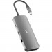 Silicon Power Концентратор Silicon Power USB-C 8-in-1 SR30 Silver Aluminum (SPU3C08DOCSR300G)