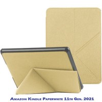 Чохол до електронної книги BeCover Ultra Slim Origami Amazon Kindle Paperwhite 11th Gen. 2021 Gold (711056)