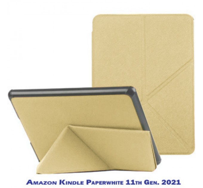 BeCover Чохол до електронної книги BeCover Ultra Slim Origami Amazon Kindle Paperwhite 11th Gen. 2021 Gold (711056)