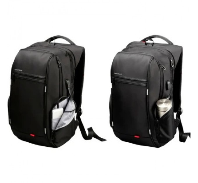 Tavialo Рюкзак для ноутбука Tavialo 15.6" Smart TB20-1 black, 20л, 46х31х19см (TB20-124BL)