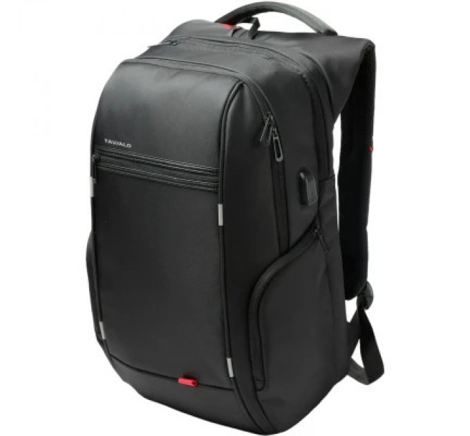 Tavialo Рюкзак для ноутбука Tavialo 15.6" Smart TB20-1 black, 20л, 46х31х19см (TB20-124BL)