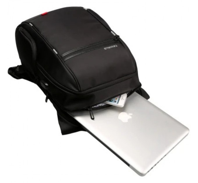 Tavialo Рюкзак для ноутбука Tavialo 15.6" Smart TB20-1 black, 20л, 46х31х19см (TB20-124BL)