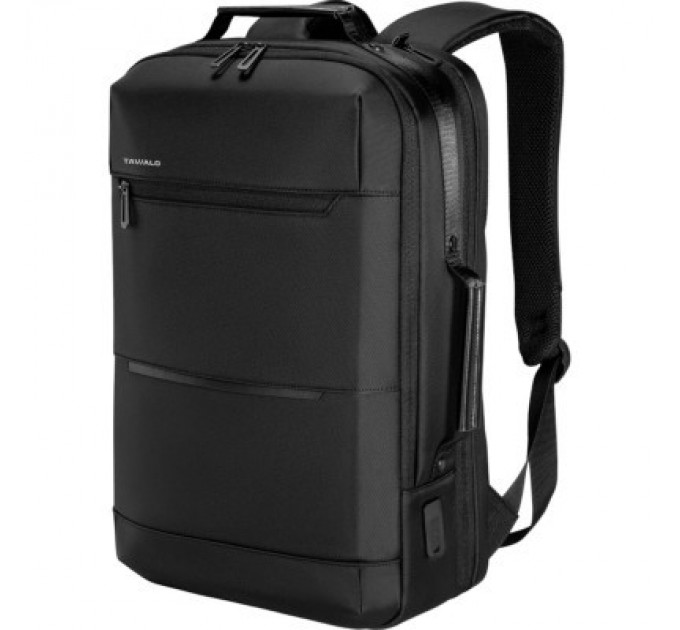 Tavialo Рюкзак для ноутбука Tavialo 15.6" Smart TB20-2 black, 20л, 45х29х16,5см (TB20-224BL)
