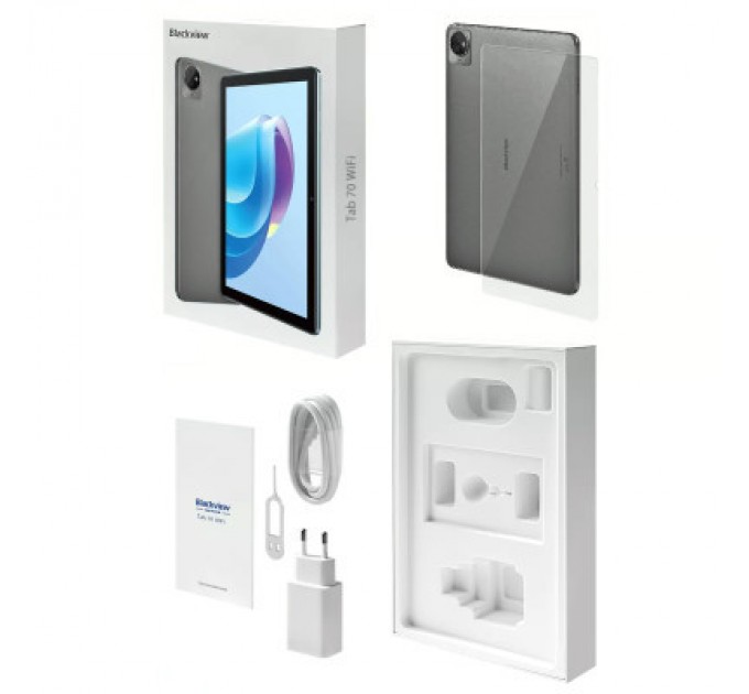Blackview Планшет Blackview Tab 70 10.1" 4/64GB / WIFI Grey (6931548316770)