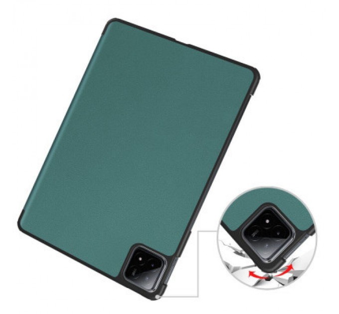 BeCover Чохол до планшета BeCover Smart Case Xiaomi Pad 6S Pro 12.4" Dark Green (711085)